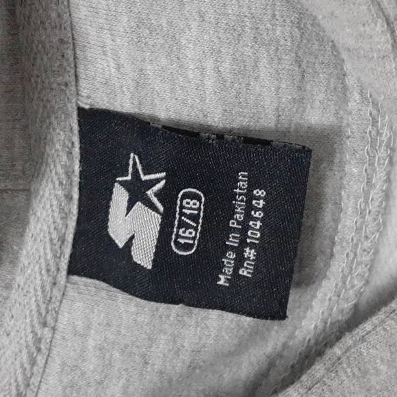 🌹 Starter UK Kentucky wildcats Hoodie. Gray. Boys 16/18 - Picture 5 of 11